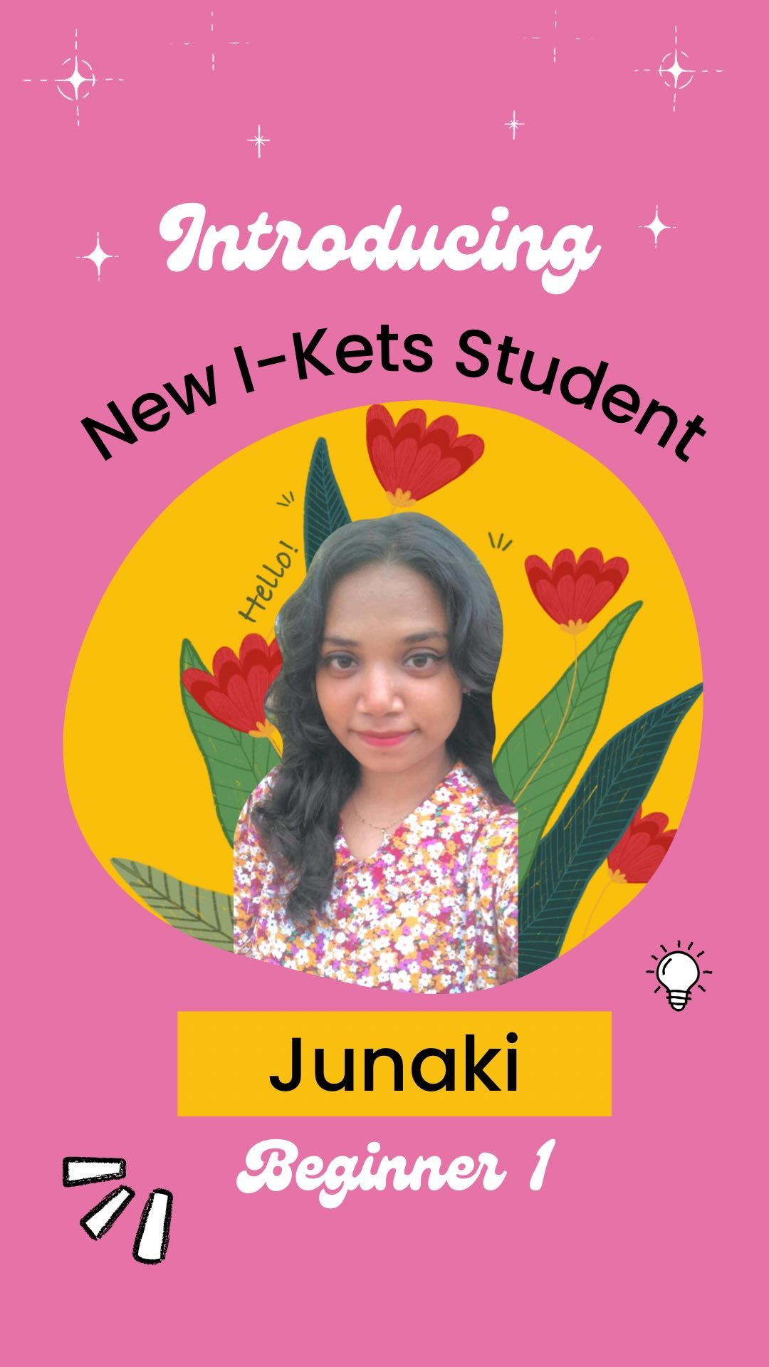 Junaki - I-Kets Student
